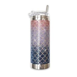 NEW! TWILIGHT MERMAID CRYSTAL TUMBLER